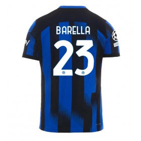 Inter Milan Nicolo Barella #23 Hemmakläder 2023-24 Kortärmad